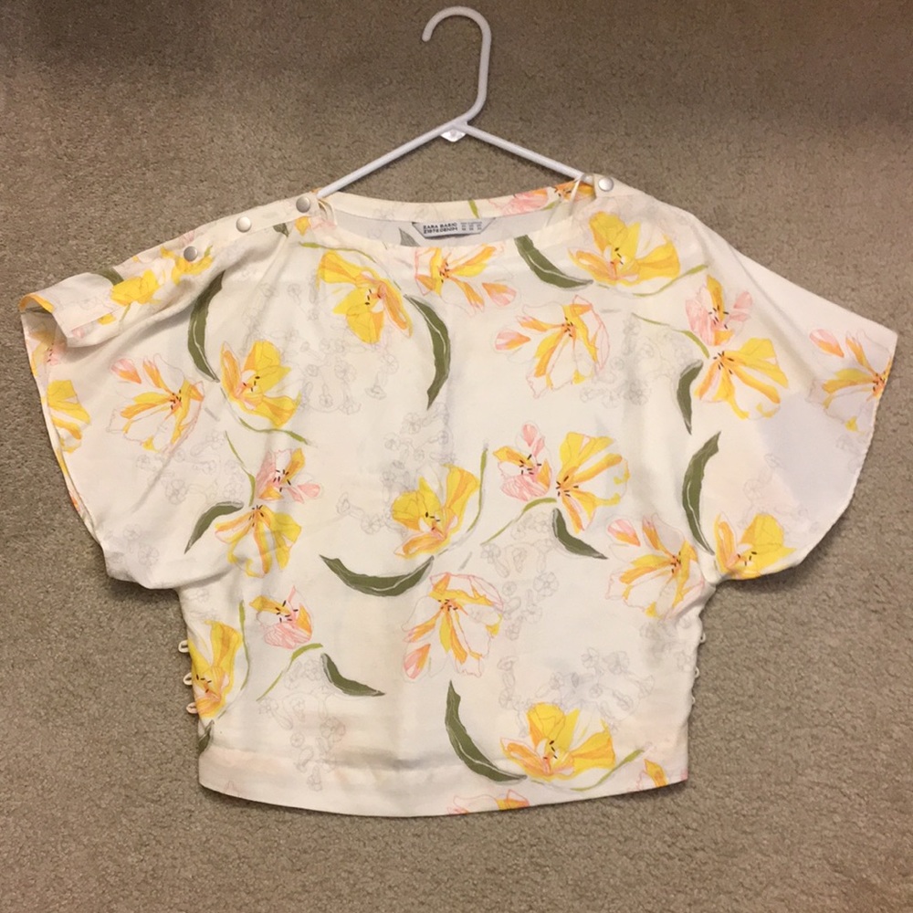 Zara’s floral top